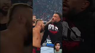 😱🔥OMG Solosikoa Attacks Roman Reigns on smackdown wwe shorts short trending romanreigns [upl. by Llertnauq693]