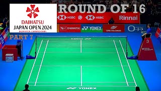 Badminton DAIHATSU Japan Open 2024  Day 3 Round of 16 [upl. by Akinat492]