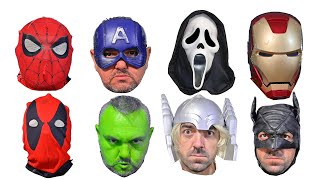 Superheroes vs Ghostface Compilation [upl. by Ymmik]