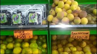 A fruit Store in Bogota ColombiaUna Frutería en Bogota Colombia [upl. by Artina479]