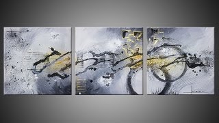 Abstract acrylic painting demo video  Ulex Minor by John Beckley [upl. by Micki]