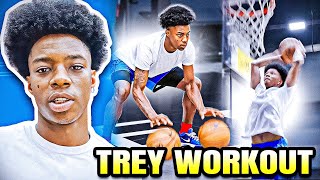 Trey Parkers FINAL OTE Workout Shooting Dribbling amp More 😱 [upl. by Irrol]