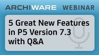 5 Great New Features in P5 Version 73 with QampA [upl. by Anelav]