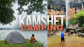 Best Camping Near Mumbai amp Pune  Kamshet Lake Camping  Secret Waterfall  Stargazing [upl. by Pachston650]