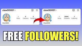 How to Get Free Instagram Followers 30K Free Instagram Followers Tutorial [upl. by Llatsyrc]