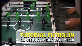 TUTORIAL FUTBOLÍN CLAVES PARA MEJORAR TU MEDIA [upl. by Eikciv86]