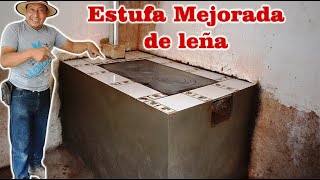 Estufa Mejorada de Leña o FogónEstufa Ecológica  Casa de Campo 3 [upl. by Junna809]