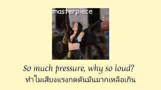 Jessie J  Masterpiece แปลเพลง Lyrics [upl. by Adnohsel]