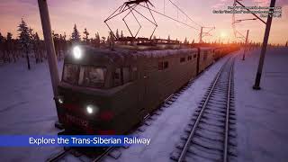 TransSiberian Railway Simulator  Simulator Mode Trailer [upl. by Bluefarb80]