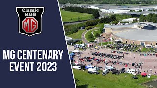 MG Centenary Event 2023 at the British Motor Museum 2023 [upl. by Cordey]