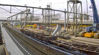 Timelapse Spoorbak Rotterdam Centraal [upl. by Catherin532]