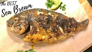 Simple and Delicious ShallowFried Whole Sea bream Recipe for Dinner  Pan Fried Sea bream Recipe [upl. by Ennayar]