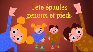 Tête épaules genoux et pieds  35 minutes de comptines et chansons pour les enfants [upl. by Finnigan600]