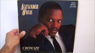 Alexander ONeal  Criticize 1987 A cappella [upl. by Strawn]