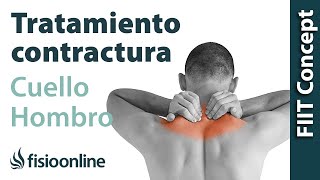 Tratamiento de la contractura cervical o de trapecios [upl. by Lynelle]