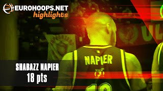 Shabazz Napier 18 points Highlights vs Barcelona [upl. by Tuneberg]