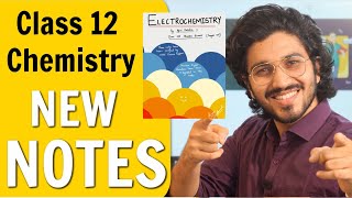 Electrochemistry Notes for Class 12 Board Exam  Best Notes  PYQs Integrated [upl. by Nauh]