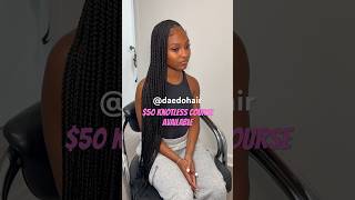 Knotless braid tutorial [upl. by Byrle405]