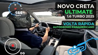 Hyundai Novo Creta 2025  Voltas rápidas no Circuito Panamericano [upl. by Navonoj616]