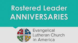 Rostered Leader Anniversaries  2024 Synod Assembly [upl. by Ettenrahc]