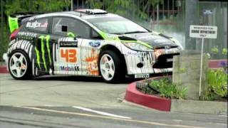 Ken Block Gymkhana 4  Ford Fiesta [upl. by Aisile758]