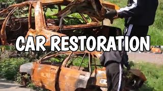 Full restoration of a classic Car  Restore old car [upl. by Asenaj]