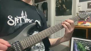 Rippikoulu  Kadonneet Jumalat Full guitar cover [upl. by Llimaj]