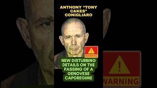 ANTHONY “TONY CAKES” CONIGLIARO  THE FINAL CHAPTER OF A GENOVESE CAPO  NEW DETAILS ON ACCIDENT [upl. by Haidej191]