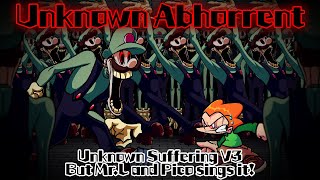 Unknown Abhorrent  Unknown Suffering V3 but MrL and Pico sings it FNF Cover [upl. by Animsaj372]