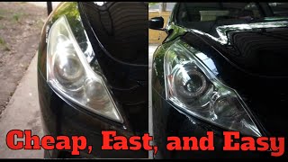 Temporary headlight fix [upl. by Moretta]