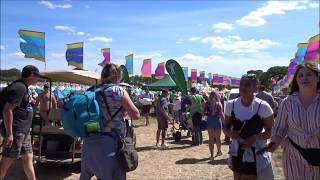 Isle Of Wight Festival 2018  Arriving At The Camp Site  Thursday 21st June 2018  kittikoko [upl. by Onailime]