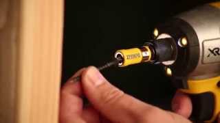 DeWalt Maxfit screwdriver bits and 10X magnetic Screw Lock system [upl. by Winer]