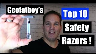 Top 10 Safety Razors [upl. by Gallenz336]