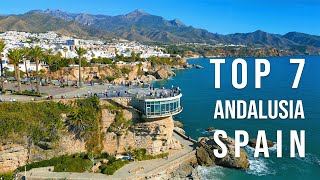 7 Best Places to Visit in Andalusia Spain  4K Travel Guide [upl. by Dlopoel]