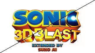 Sonic 3D Blast  Rusty Ruins Act 1 but Extended by Suno AI [upl. by Aihk]