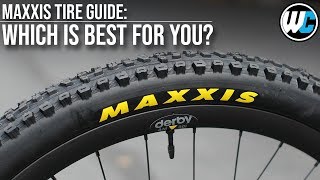 Mountain Bike Tires Maxxis Which is Best For You [upl. by Bab]