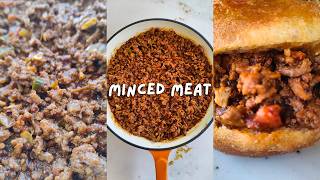 MINCED MEAT RECIPE How To Make Mince  South African Food [upl. by Abbi]