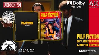 Pulp Fiction 4K UltraHD Bluray 30th Anniversary Limited Edition [upl. by Battista]