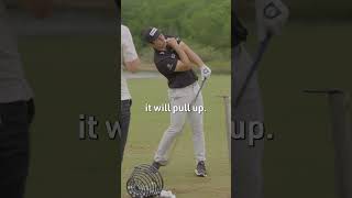 The unique way Viktor Hovland creates power with the driver [upl. by Aikemehs]