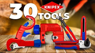 30 Knipex Tools That Will Make Plumbing amp Electric Easier [upl. by Ivonne971]