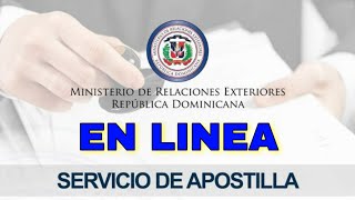 SERVICIOS DE APOSTILLA EN LINEA [upl. by Oirogerg]