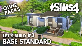 Die Sims 4 Haus bauen ohne Packs  Base Standard 3  Lets Build deutsch [upl. by Eiro]