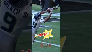 What a Catch by a Running Back Walker III 🤯 shorts nfl football [upl. by Cristie302]