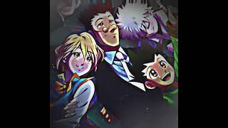 Gon Leorio Killua and Kurapika Edit keşfet edit anime hunterxhunter hunterxhunteredit [upl. by Alimac]