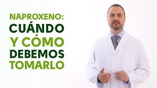 Naproxeno cuándo y cómo debemos tomarlo Tu Farmacéutico Informa [upl. by Amalia898]