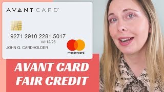 Avant Credit Card  Avant MasterCard Review 2019 [upl. by Urd]