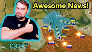 Update from Ukraine  Awesome Ukraine Kicked Ruzzian Army out with a major Strike in the East [upl. by Elleira]