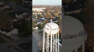 BOOMERANG of Grove City Water Tower 20x speed ohio [upl. by Finkelstein197]