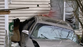 Car Into House Gem Heights Drive amp Country Hollow Drive Puyallup WA [upl. by Kurtzman984]