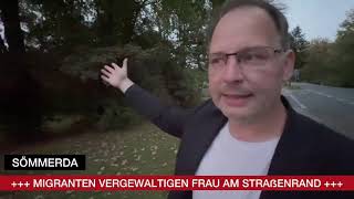 Messerstecher Vergewaltiger jetzt auch in Sömmerda An alle die CDU gewählt haben [upl. by Trotta]